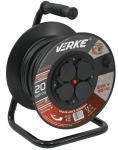 Pagarinātājs ar spoli 3x1,5mm, 20m, VERKE