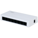 Dahua PFS3008-8GT-L-V2 l&uuml;liti, 8 porti, 10/100/1000 Mbps, 16 Gbit/s, plastik, halduseta, Plug and Play, seinakinnitus