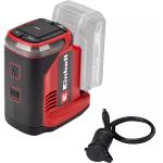Einhell TE-ES 18/150/1 Li-C-Solo 1091310 Akutoitel Power X-Change Energiat jaam 18 V 150 W 230 V 12 V USB-A/USB-C PD Pordid Ilma akuta ja laadijata Punane-Must