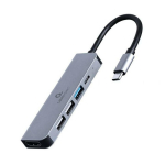 I/O ADAPTER USB-C TO HDMI/USB3/5IN1 A-CM-COMBO5-03 GEMBIRD