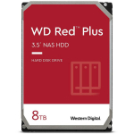 Western Digital HDD WD80EFPX 8TB 5640RPM 256MB SATA III, 3.5", NAS, 25dB, 250G, RoHS, 180TB/aasta