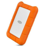 Lacie V&auml;line HDD 2TB STFR2000800, USB Type-C, 130 MB/s lugemine, 130 MB/s kirjutamine, oranž/h&otilde;be, kummist korpus