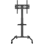 Gembird TVS-55T-01, 32-55", 400x400mm, 35kg, 1240-1540mm k&otilde;rguse reguleerimine, 4 ratast, alus, must