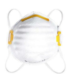 Lahti Pro Hingamisteede kaitse 5460066, 5 tk, mitmekihiline filter, punutud elastne peapael, CE, III kategooria, FFP1