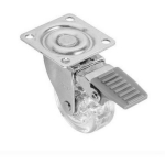 Gtv M&ouml;&ouml;bli ratas 1315151, 50mm, 65mm, 360&deg; p&ouml;&ouml;rlemine, teras ja plastmass, lai paigaldusplaat, 35kg