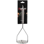Ketler Kartuli surujaja 9141649, 250mm, 80mm, roostevaba teras, ergonoomiline k&auml;epide, perforatsioonip&otilde;hi