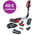 Bosch Tolmuimeja Unlimited 7 ProAnimal BBS711ANM, 3000 mAh, 18 V, 40 min, 0.3 l, Punane, K&auml;siimeja