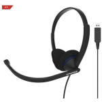 Koss K&otilde;rvaklapid CS200 USB 194390, 20-22000Hz, USB Type-A, k&otilde;rvapealne, mikrofon, must