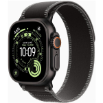 Apple Nutitelefon Ultra 3 MF1D4ET/A, 49mm, laetav liitiumioonaku, 64GB, GPS, LTE, 100m veekindel, must titaan, Trail Loop