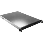 Lanberg serverikorpus rack-mount E-ATX 650/12 19"/1U | SC01-6501-12B | Must, 2 x USB 3.0, 8 x 40 mm ventilaatorid