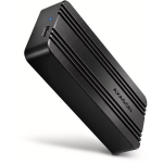 Axagon EEM2-40G USB-C 40 Gb/s M.2 NVMe SSD korpus, EEM2-40G, 40 Gb/s, alumiinium, passiivne jahutus, USB-C kaabel