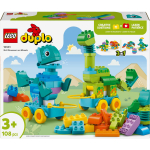 Lego Konstruktor 10451, 108 tk, dinosaurused, 3 erinevat mudelit, plastmass, alates 3. eluaastast