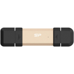 Silicon Power DS72 USB m&auml;lupulk SP500GBUC3S72VPG, 500 GB, 1050 MB/s, USB Type-A / Type-C, 0-70 &deg;C, 256-bit AES