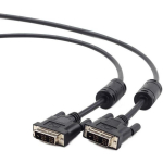 Gembird DVI-D kaabel CC-DVI-BK-6, 1.8m, DVI-D 19pin isane, DVI-D 19pin isane, must