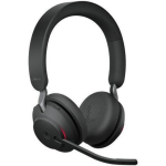 Jabra k&otilde;rvaklapid Evolve2 65 Link380c UC Stereo 26599-989-899, 30m, 117dB, 20-20000Hz, Bluetooth, m&uuml;ra v&auml;hendamine, aku 37h