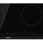 Gorenje ECT643BCSC Sisseehitatud keraamiline pliit, 60cm, 4 tsooni, 7000W, puutetundlik juhtimine, taimer, laste lukk