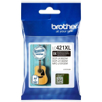 Brother Tindikassett LC421XLBK, kuni 500 lehte, must, originaal, k&otilde;rge saagikus, 1 tk.
