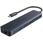 HyperDrive EcoSmart Gen.2 dokkija HD4003GL, 100 W PD, 10 Gb/s USB, 4K 60 Hz, 1xHDMI, 1xUSB-C, 1xRJ-45, 2xUSB-A