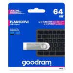 Goodram Pendrive, UNO3, UNO3-0640S0R11, 64GB, 60MB/s, 20MB/s, USB 3.2 Gen1, metallkorpus, COP tehnoloogia