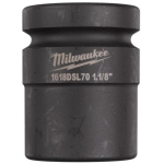 Milwaukee SHOCKWAVE 4932499148, l&ouml;&ouml;kmutter, 1" &uuml;hendus, 1-1/8" kuusnurk, 18mm s&uuml;gavus, 70mm pikkus