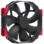Noctua NF-A15 HS-PWM CH.BKS arvuti korpuse ventilaator, 150mm, 140.2m&sup3;/h, 24.6dB, 12V, 4-pin, PWM, 1500RPM, 300RPM, 2.08mmH2O