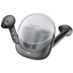 Havit TW974 ModernBuds Bluetooth k&otilde;rvaklapid, 32 &Omega;, 20-20000 Hz, 102 dB, 25 mAh, 4.5 h, USB-C, must