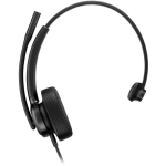 HP Poly Mission 415 monofoonilised USB-juhtmega k&otilde;rvaklapid, C01B2AA, 99g, mustad, Windows 11, macOS, ChromeOS, Android, iOS