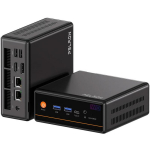 Peladn WO4PEL Mini arvuti, AMD Ryzen 5 5600H, 16GB DDR4, 512GB SSD, WiFi 6, BT 5.2, 3x4K, 2.5G LAN