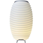 Lampa LED z głośnikiem i coolerem na napoje Synergy 65 biała