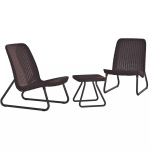 Aiam&ouml;&ouml;bli komplekt Rio Patio pruun KETER 29197637521, toolid 77,5x54x79cm, laud 38x38x36.5cm, kaal 14.4kg