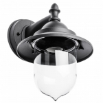 Aiavalgusti TOSKANA-AD, E27, 60W, IP54, must; OS-TOS0DA-00 GTV