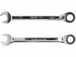 Yato kombinatsioon mutriv&otilde;ti YT-1661, 18 mm, 72 hammast, 235 mm, CrV, 42-49 HRC, 12-k&uuml;lgne, poleeritud pind