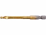HEX freesimisel puur metallile 5,0 mm HSS TiN 1/4" kinnitaja 58&ndash;62 HRC k&otilde;vadus pikkus 50 mm YATO YT-44822