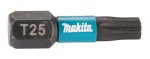 Skrūvjgrieža uzgaļi, T25X25mm, 25gab. IMACT BLACK, E-12398 MAKITA