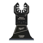 DAUDZFUNKCIONĀLĀ INSTRUMENTA PIEDERUMI &ndash; OPEN-LOK UNIVERSĀLIE ASMEŅI, MULTI-MAT BLADE TI. BIM 64MM - 1 PC, 48851241 MILWAUKEE