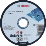 Metāla grie&scaron;anas disks, 125 mm, 22.23 mm urbums, 1.0 mm biezums, 2608619768, BOSCH