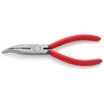 Sānu grie&scaron;anas knaibles ar smailu galu, Knipex, 25 21 160 SB, melnā krāsā, 160 mm, 40&deg; leņķis, indukcijas cietinātas asmeņi