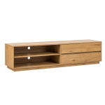 TV galds SACHA 180x40xH43cm, melamīns ar ozolkoka dekoru 45134