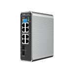 Ruijie RG-NIS2100-8GT2SFP-HP | 10 Pordiga T&ouml;&ouml;stuslik V&otilde;rgu L&uuml;liti Pilvehaldusega &mdash; Vastupidav Disain, Must Korpus