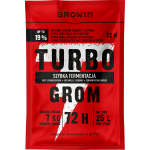 Turbo GROM 72h destilleerimise p&auml;rm BROWIN 403200 120 g, 25 L, 72 h