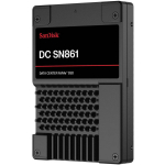 Sandisk SSD U.2 DC SN861 3.84TB, PCIe 5.0, Lugemise kiirus 13700 MB/s, Kirjutamise kiirus 7200 MB/s, 1 DWPD, 5 aastat garantiid