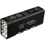 Nitecore Taktikaline taskulamp TM12K, 12000 lm, 6 LED, IP68, Veekindel kuni 2 m, 4800 mAh aku, USB laadimine