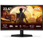 Aoc LCD monitor C24G42E 24" FHD 1500R kumer, 180Hz, 1ms, HDR10, FreeSync Premium, 2 HDMI, 1 DP, 2 k&otilde;larit
