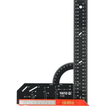 Yato Nurk YT-70789 300 mm, 90&deg;, teras, must viimistlus, 1 mull, m&otilde;&otilde;tmine, m&auml;rkimine, nurga kontrollimine