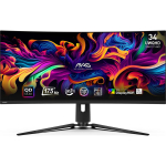 Msi Monitor MAG 341CQP QD-OLED MAG341CQPQD-OLED, 3440x1440, 175Hz, 0.03ms, 2xHDMI, 1xDP, 2xUSB-A, 1xUSB-B, 1xType C, 178&deg;, must