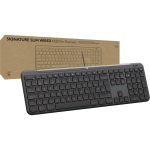 Logitech Juhtmega klaviatuur K620 920-013333, 0.707kg, 1.8m kaabel, USB type C, grafiitv&auml;rv, programmeeritavad klahvid