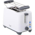 Adler Toaster AD 3216, 750 W, 2 pesa, plastkorpus, valge, automaatne v&auml;ljal&uuml;litus, pruunistamise reguleerimine