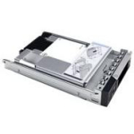 Dell 960 GB SSD SATA lugemise intensiivsus 345-BDQM, 960 GB, 600 MBps, 512e, 2.5in, kuumplug