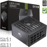Gamemax toiteplokk LION CORE 1200P, 1200 W, Platinum, T&auml;ielikult modulaarne, 1 x 24 pin ATX, 2 x 8 pin CPU, 4 x 8 pin PCIe