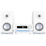 Blaupunkt Mikro torn Bluetooth MS16BT EDITION, 15W RMS, 40 eelnevalt seadistatud jaama, 2 k&otilde;larit, CD m&auml;ngija, USB port